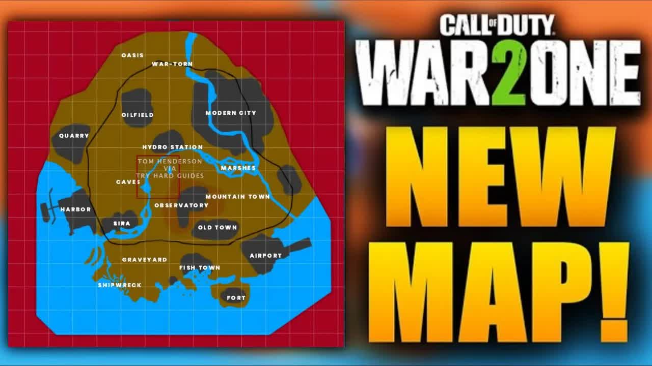 Warzone 2 NEW Map Leaked! (Modern Warfare 2 & Warzone 2 Leaks) Full Warzone 2 New Map Leak #Shorts