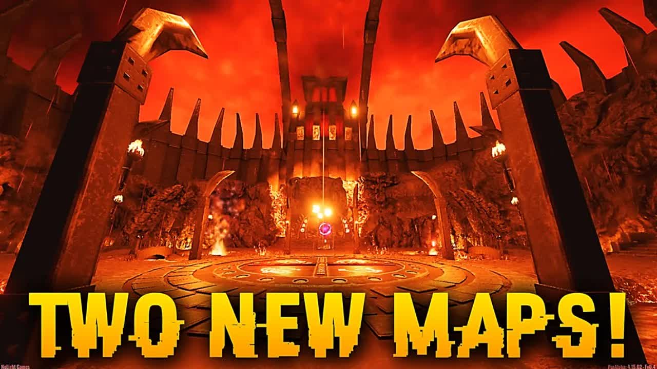 FULLY Dark Aether Map!? 2 NEW Round Based Zombies Maps Releasing & Super Easter Egg Fixed! (NEW DLC)