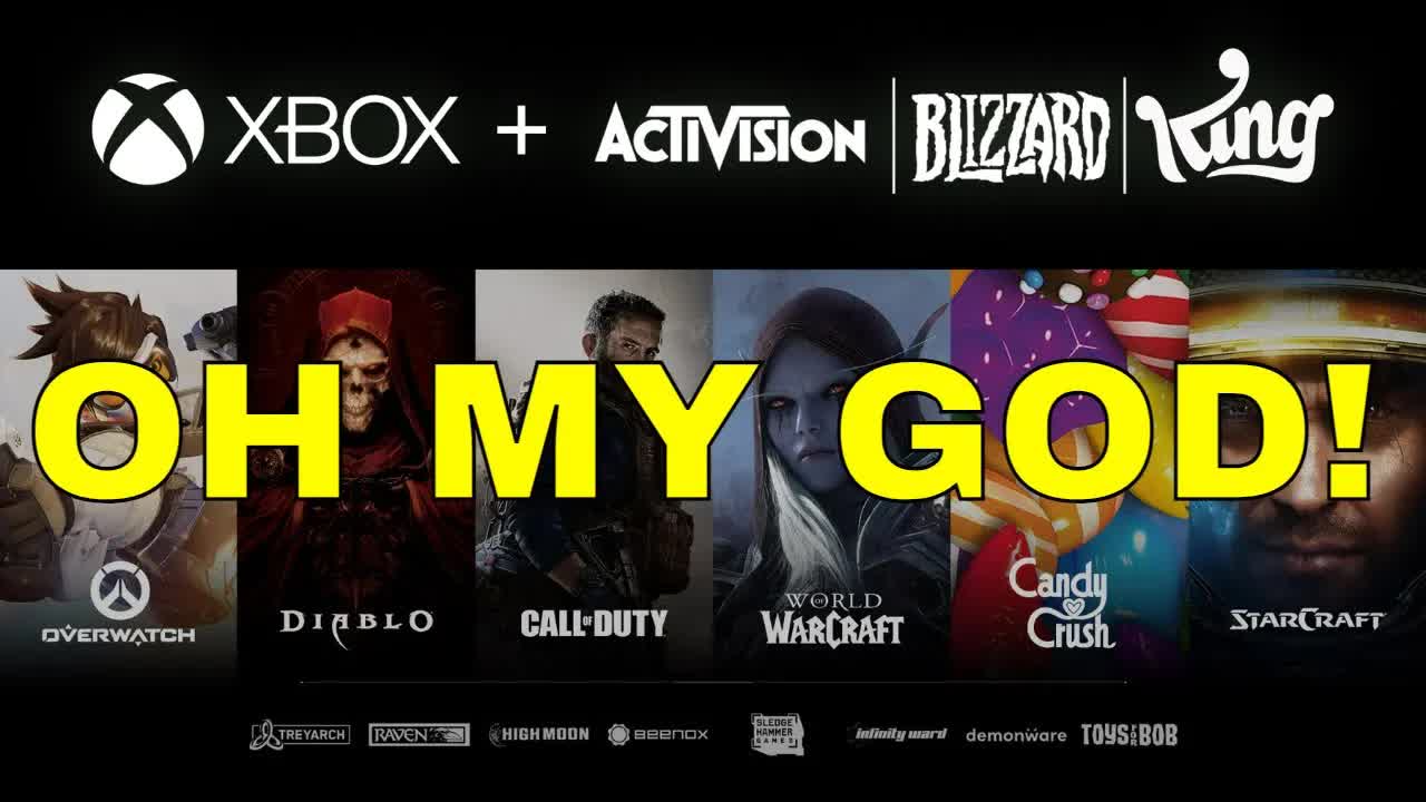 BREAKING: Microsoft buys Activision-Blizzard - Call of Duty now exclusive to Xbox? $70 billion deal