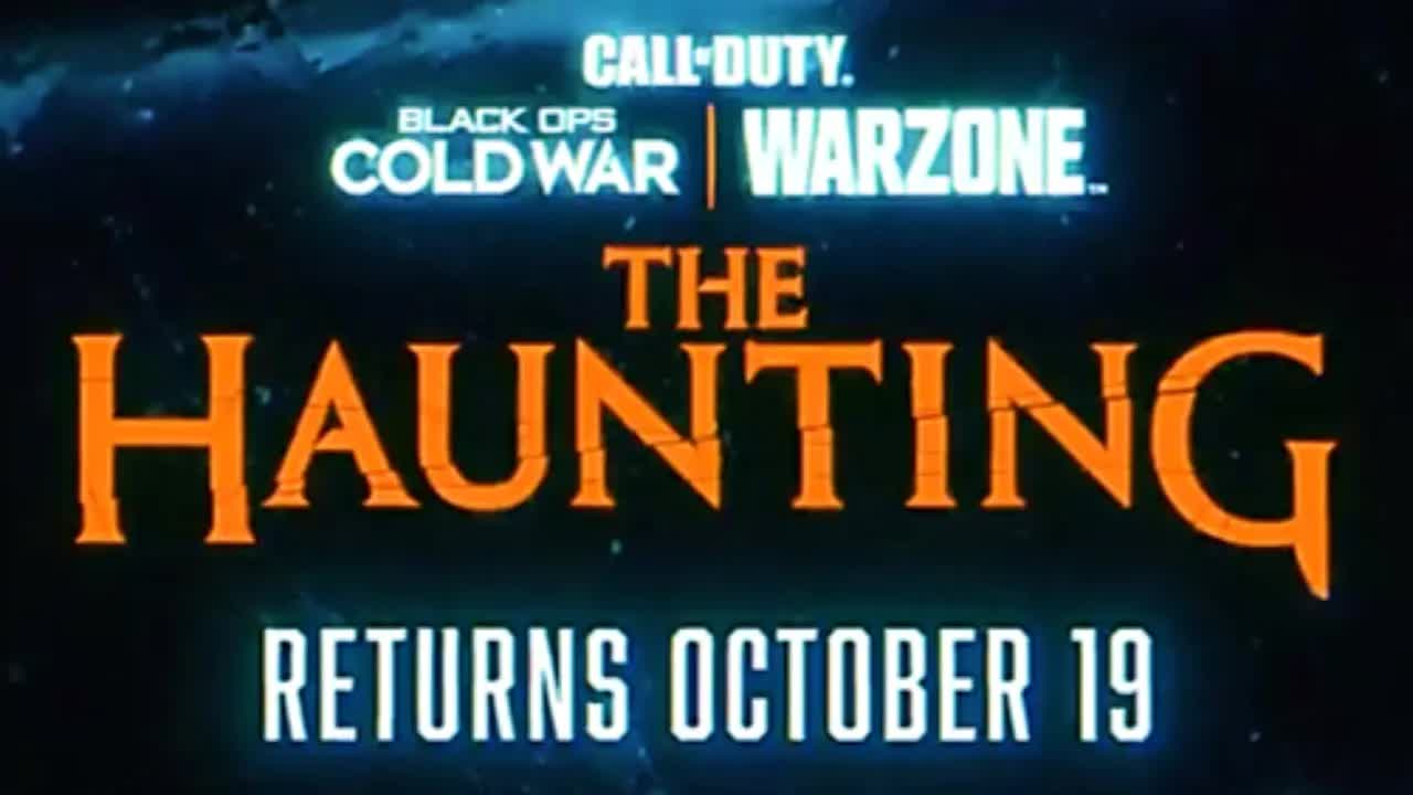 Black Ops Cold War & Warzone The Haunting Trailer (Black Ops Cold War The Haunting Halloween Event)