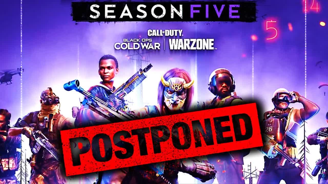 Black Ops Cold War & Warzone Season 5 Delayed! (Call of Duty Black Ops Cold War Season 5 Delayed)