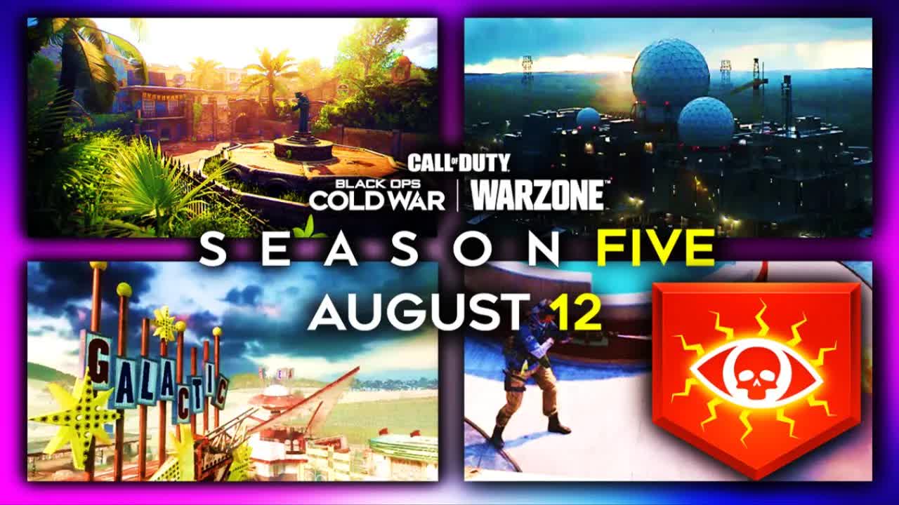 Black Ops Cold War Season 5 Revealed! 3 New Maps, Weapons, Zombies Perk & Vanguard Revealed At Last