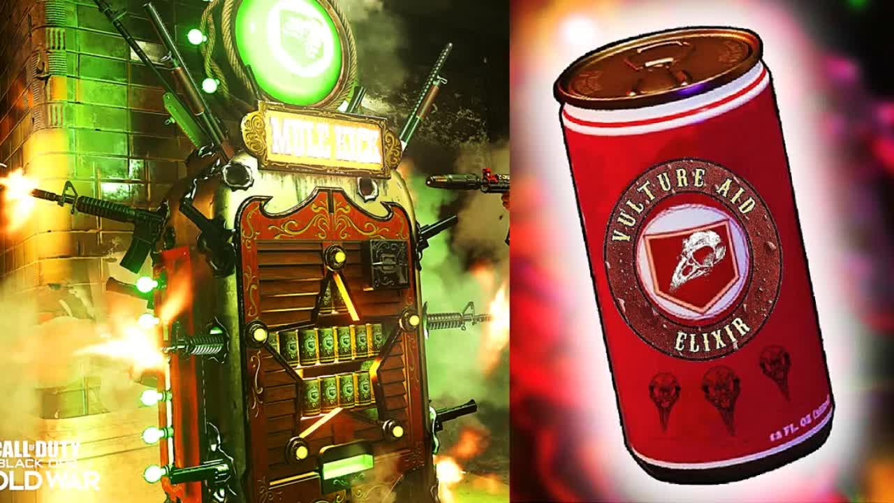VULTURE AID RETURNS! Black Ops Cold War Zombies All Mule Kick Tier Upgrades (Mauer Der Toten DLC 3)