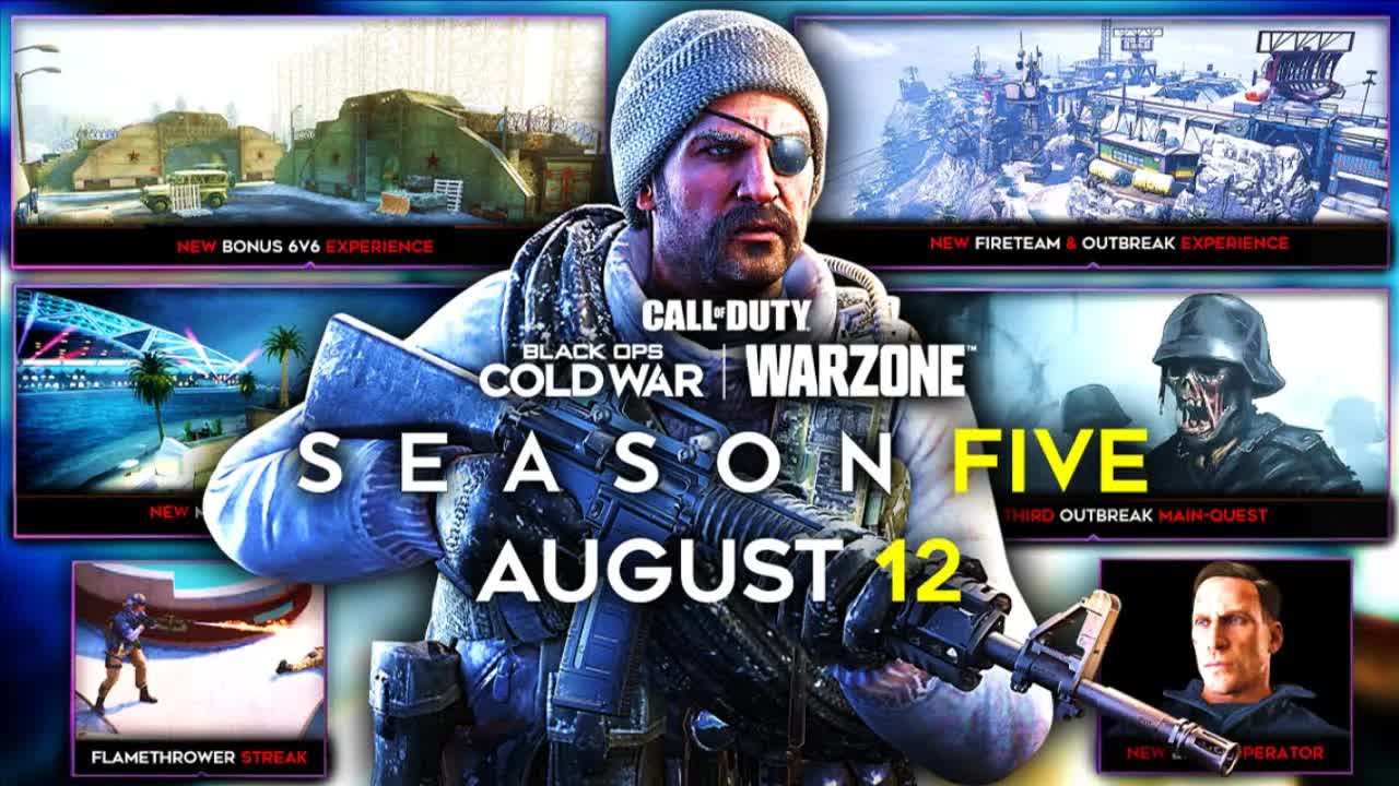 Black Ops Cold War Season 5 Leaks! New Maps, Zombies, Release Date, Info (Warzone Season 5 Leaks)