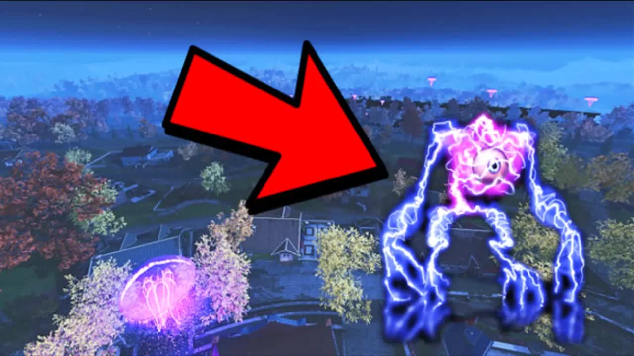 GIANT Monster FOUND on Outbreak!? (Black Ops Cold War Zombies Easter Egg)