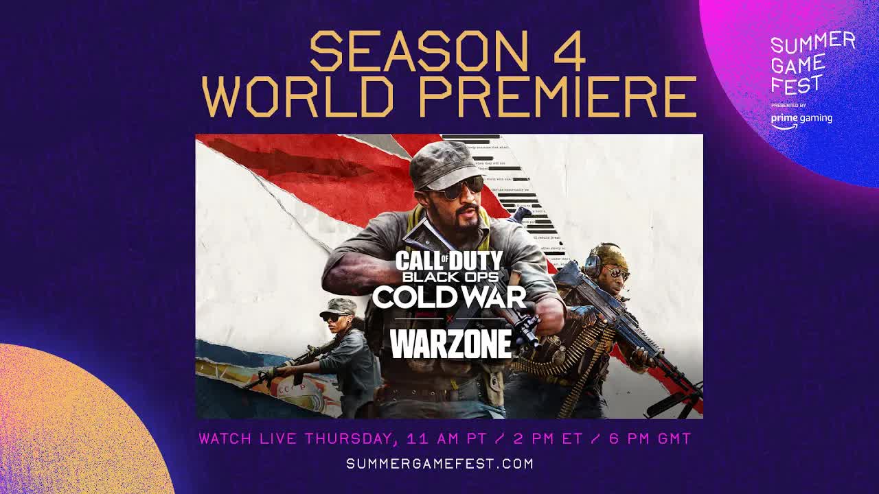 Official Black Ops Cold War Season 4 Reveal Trailer Livestream Date/Time (Warzone Season 4 Reveal)