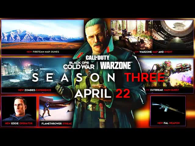 Black Ops Cold War Season 3 Leaks! New Maps, Weapons, Kino Der Toten, Warzone New Map & Nuke Event