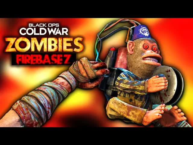 Firebase Z UPGRADED Monkey Bombs Easter Egg Guide! Pack-a-Punch Monkey Bomb (Cold War Zombies DLC 1)