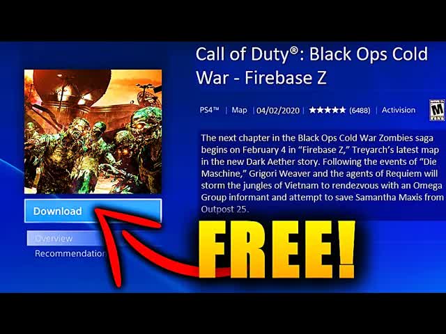 Firebase Z EARLY Download & GRIEF TEASED? New Firebase Z Gameplay (Black Ops Cold War Zombies DLC1)