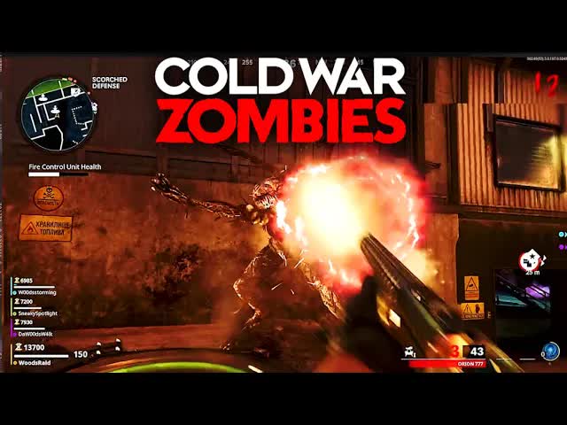 EARLY Firebase Z Gameplay! (Black Ops Cold War Zombies DLC 1 Firebase Z Gameplay Preview)