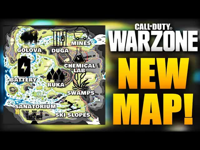THIS is the CANCELLED Warzone Map... (Call of Duty Warzone New Map Update 2021 - Black Ops Cold War)