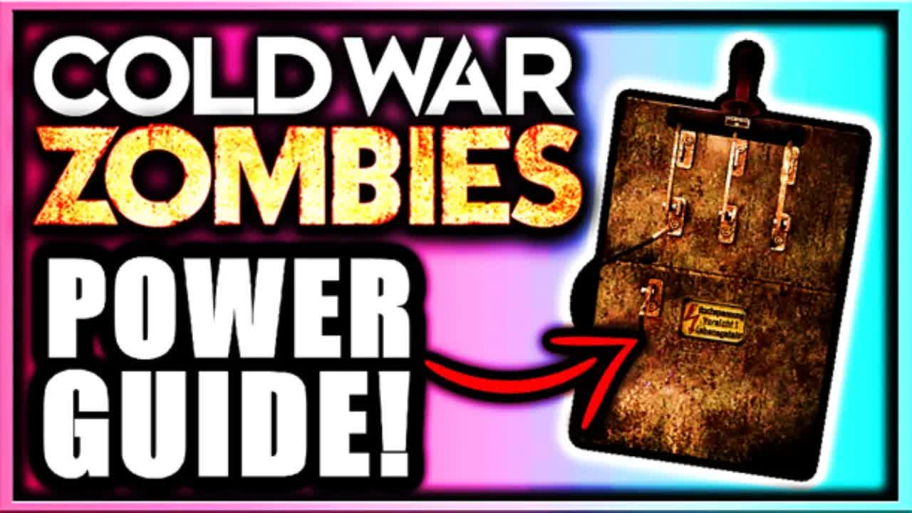 Die Maschine How to Turn on Power Tutorial! Power Switch Location (Black Ops Cold War Zombies Power)