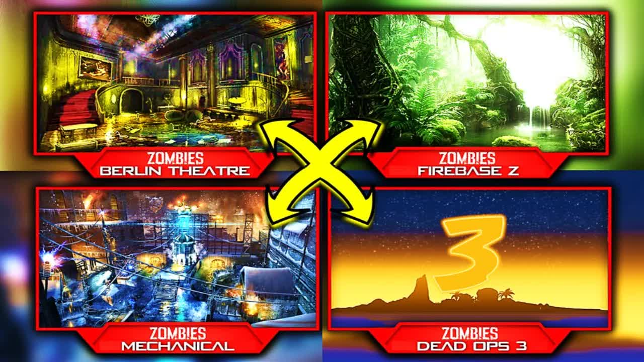 Black Ops Cold War Zombies 6 Maps Revealed! Mauer Der Toten, Firebase Z, Dead Ops Arcade 3...