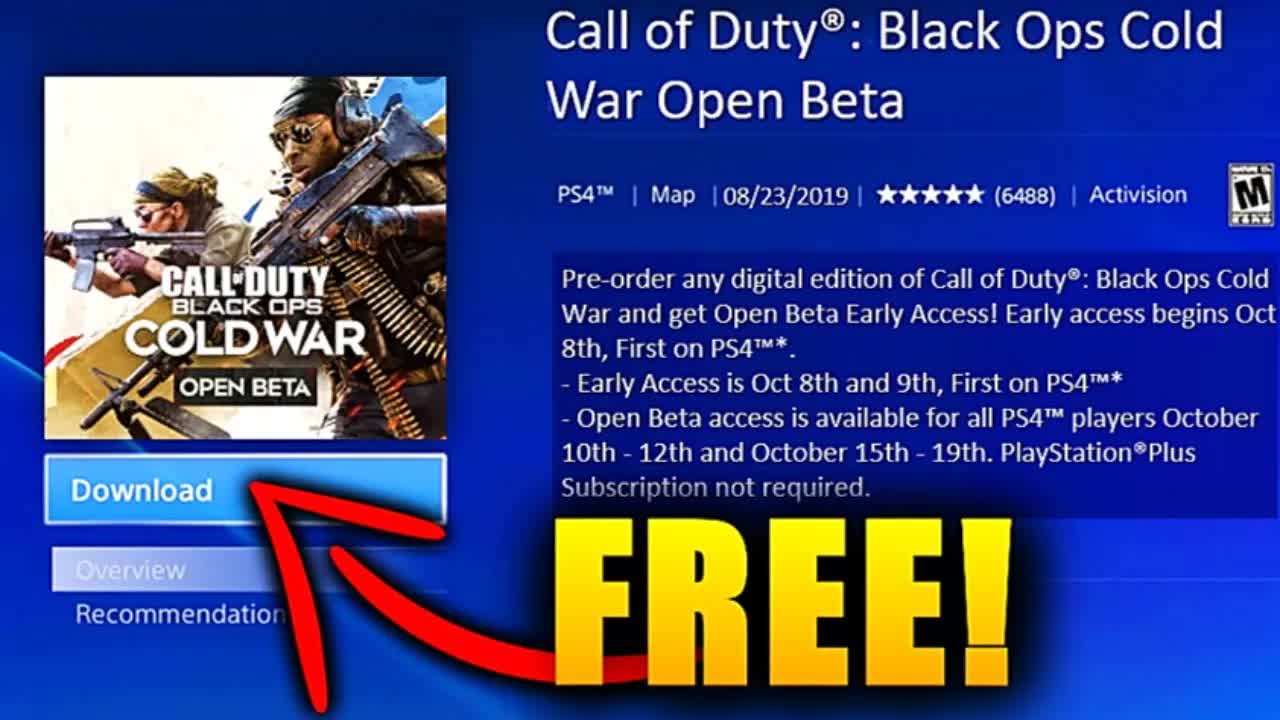 How to DOWNLOAD Black Ops Cold War Beta For Free! (Black Ops Cold War Beta How to Download NOW)
