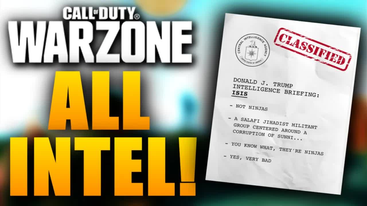 All Warzone Intel Locations Guide (Week 4) New Perspectives (Modern Warfare Warzone Season 4 Intel)