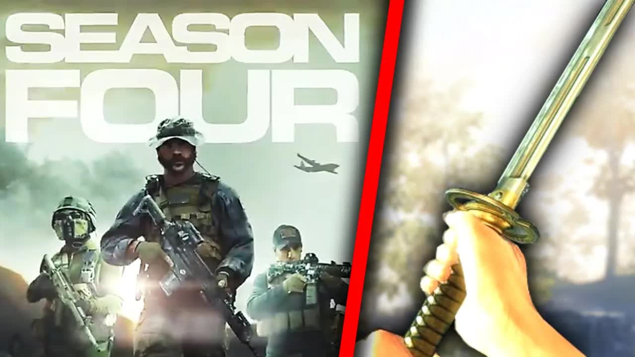 Modern Warfare Season 4 Leaked Weapons Gameplay! Sword, Galil, Vector (Modern Warfare Season 4 Guns)