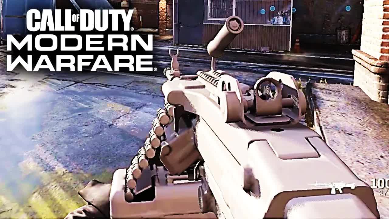 Modern Warfare New LMG Leaked Gameplay, Obsidian Camo & More (Modern Warfare UPDATE 1.20 Season 3)