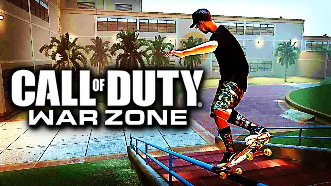 Call of Duty Warzone Tony Hawk Pro-Skater Easter Egg! (Rideable Skateboard) Modern Warfare Warzone