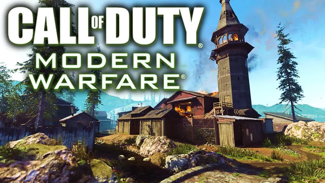 Modern Warfare "HOVEC SAWMILL" Gameplay (Modern Warfare Season 3 New Map Gameplay of HOVEC SAWMILL)