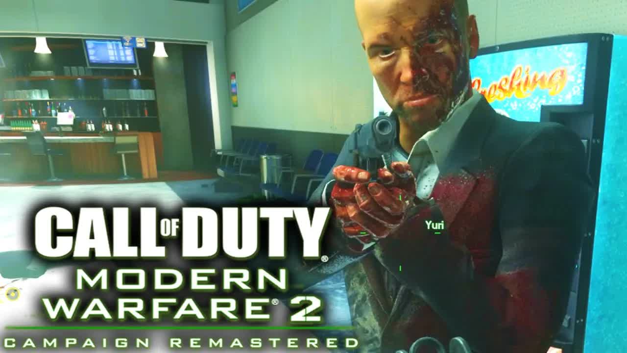 Modern Warfare 2 Remastered Yuri Easter Egg No Russian (COD MW2 Remastered Yuri Easter Egg Campaign)