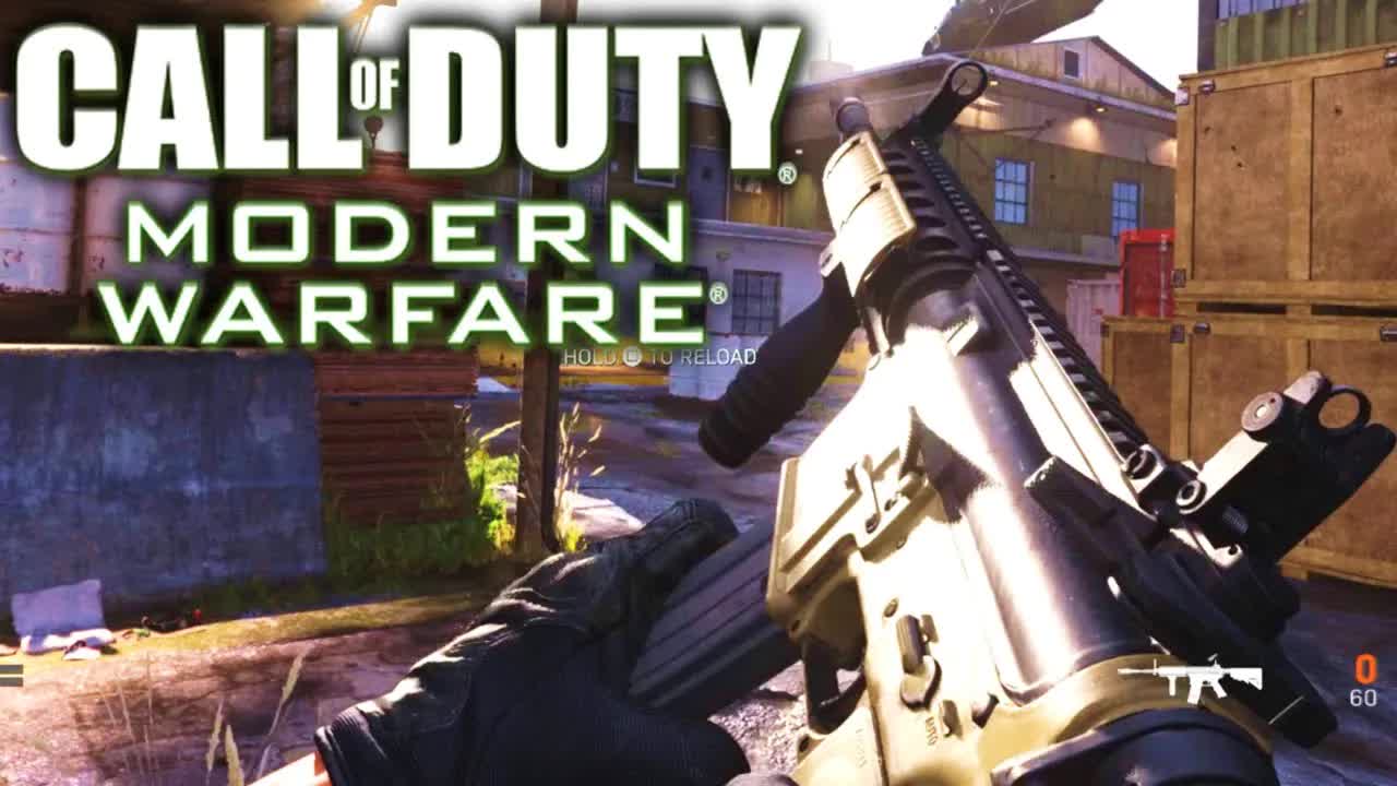 Modern Warfare CLASSIC M4A1 Taskforce Blueprint Gameplay Showcase! (COD Modern Warfare OG M4A1 New)