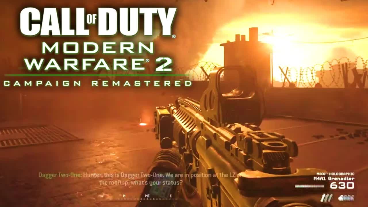 Modern Warfare 2 Campaign Remastered "OF THEIR OWN ACCORD" Gameplay Part 11 (COD MW2 Remastered HD)