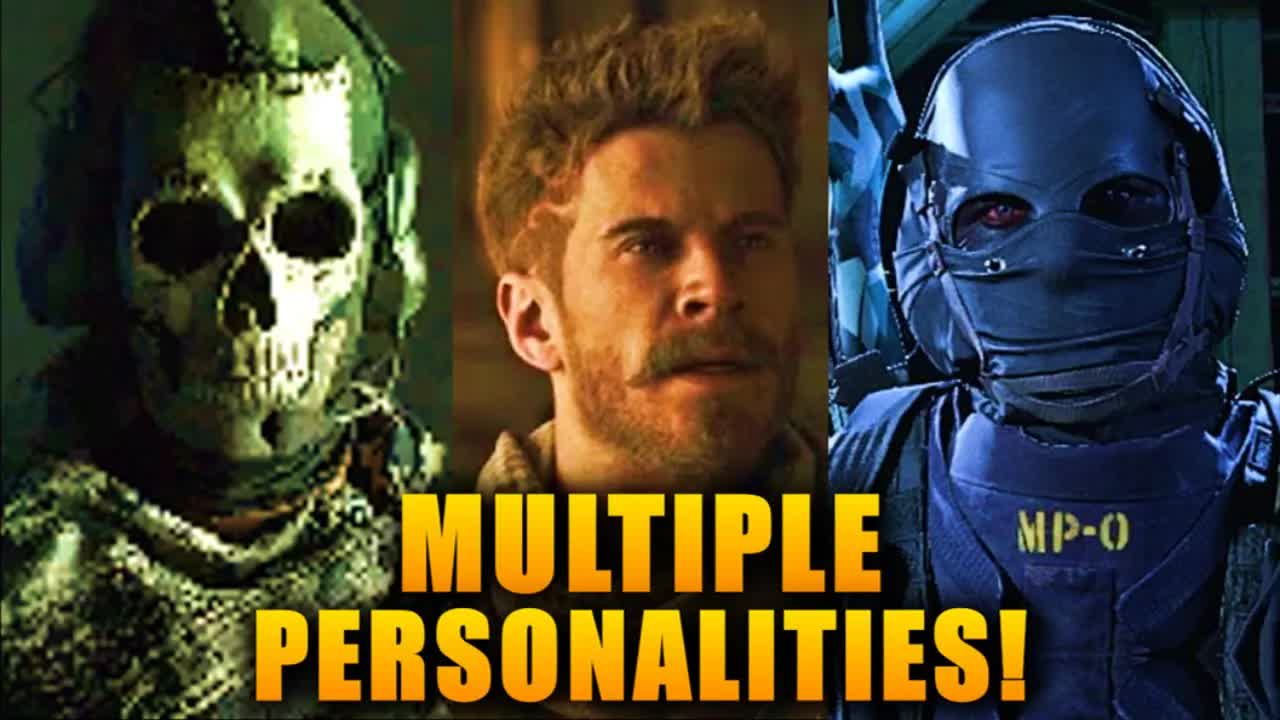 Alex is Nikto & Simon "GHOST" Riley in Modern Warfare Season 2?! (Multiple Personality Disorder)