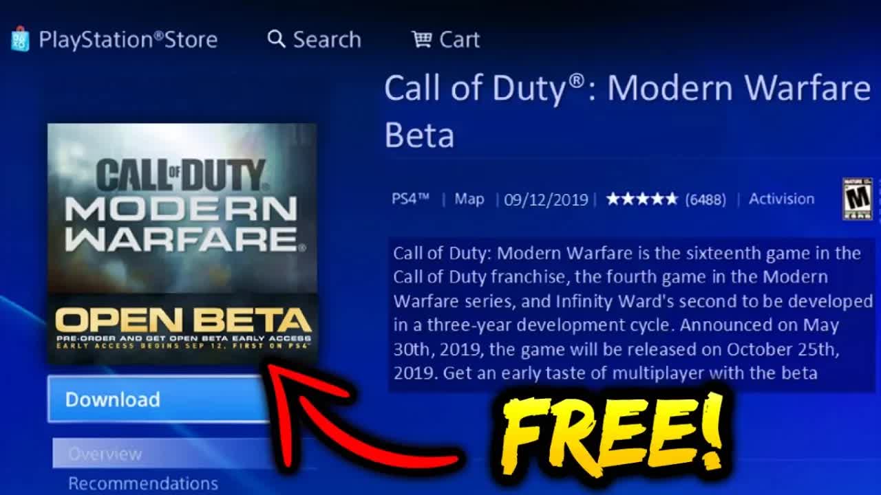 How to Download Modern Warfare Beta For Free (How to Play Modern Warfare Beta PS4/XBOX ONE/PC Codes)
