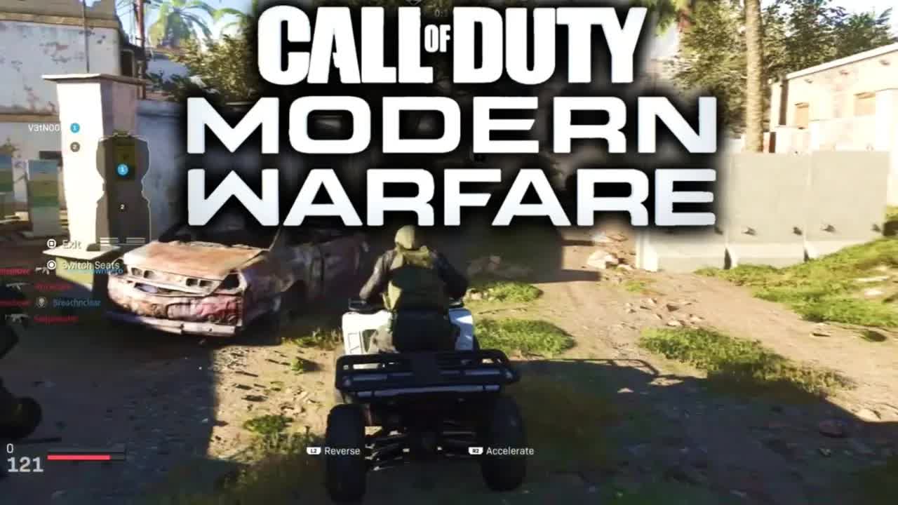 Modern Warfare Multiplayer Reveal Trailer (Sneak Peak) Breakdown Modern Warfare Multiplayer Gameplay