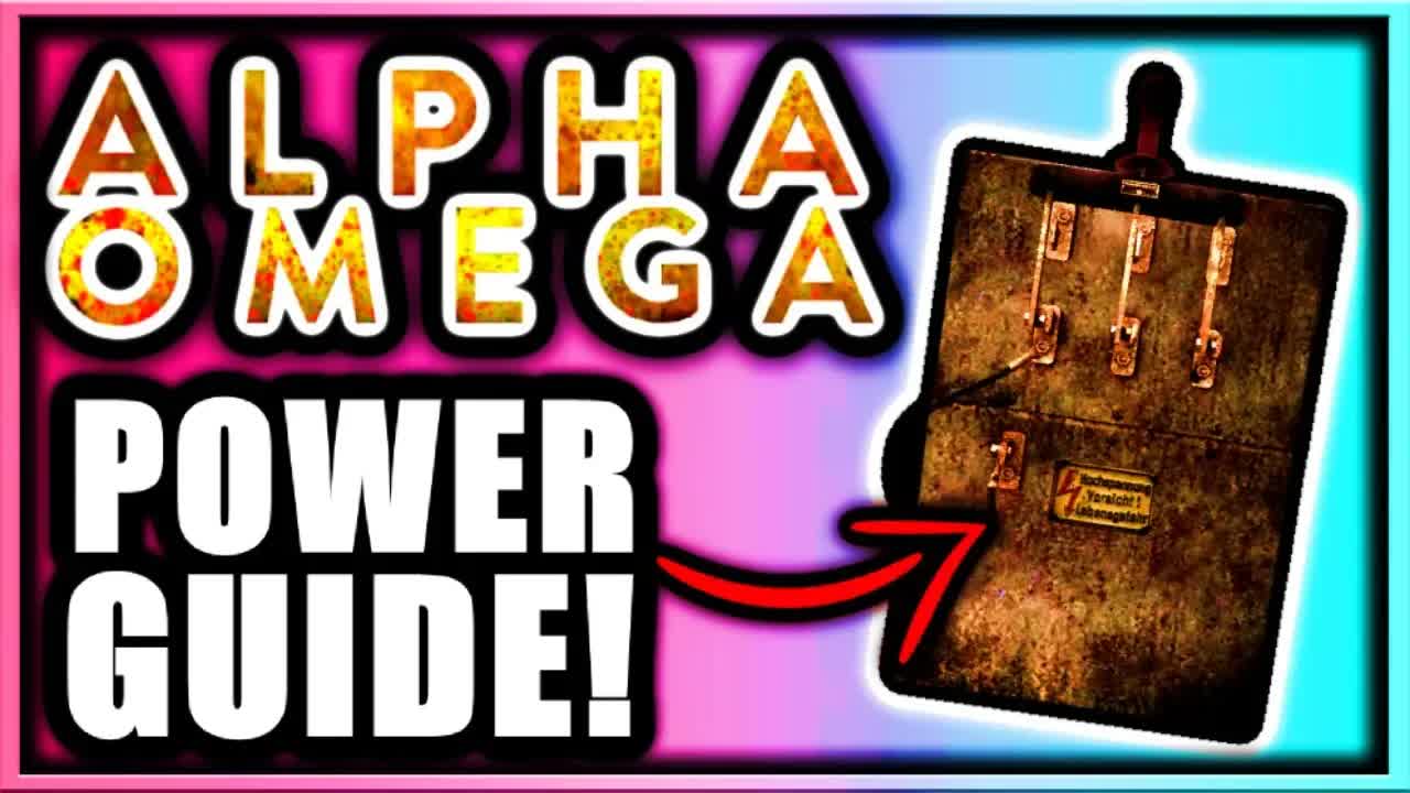 Alpha Omega How to Turn on Power Tutorial! Power Switch Location (Black Ops 4 Zombies DLC 3 Power)