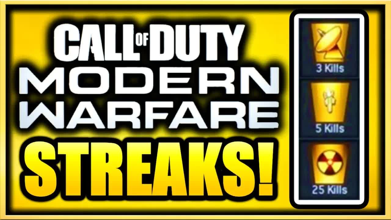 Modern Warfare Multiplayer All Killstreaks Leaked! (Call of Duty Modern Warfare Killstreaks List)