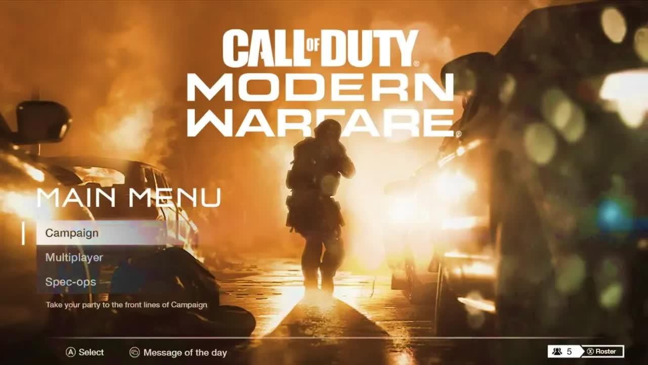 Call of Duty Modern Warfare Multiplayer Menu Details & More (COD Modern Warfare Multiplayer Info)