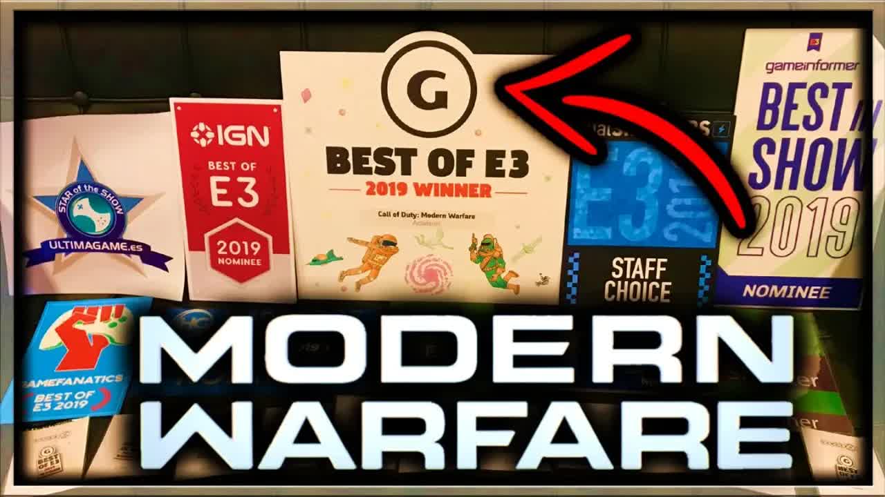 Call of Duty Modern Warfare WON BEST GAME OF E3 2019! (COD MW E3 2019 Game Of The Year)