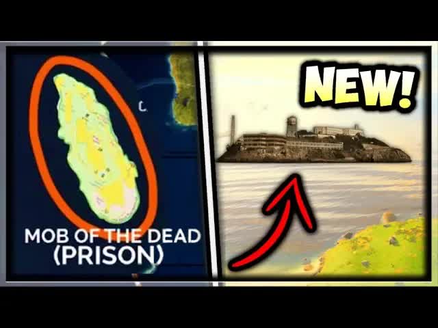 NEW Blackout Map UPDATE! Alcatraz Island ADDED / Mob of the Dead Remastered (Black Ops 4 Zombies)