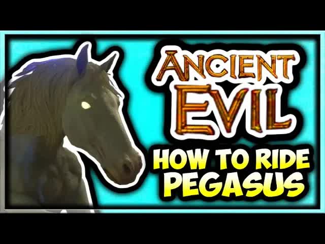 Ancient Evil How to Ride Pegasus Guide / How to Unlock Pegasus (Black Ops 4 Zombies Ancient Evil)