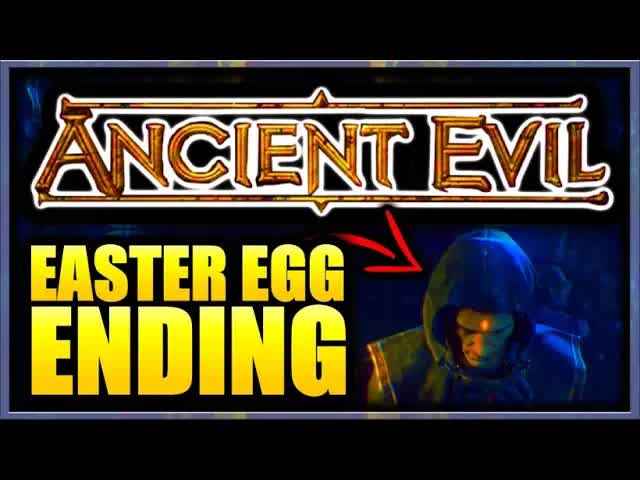 Ancient Evil Easter Egg ENDING Cutscene Trophy & All Other Trophies (BO4 DLC 2)