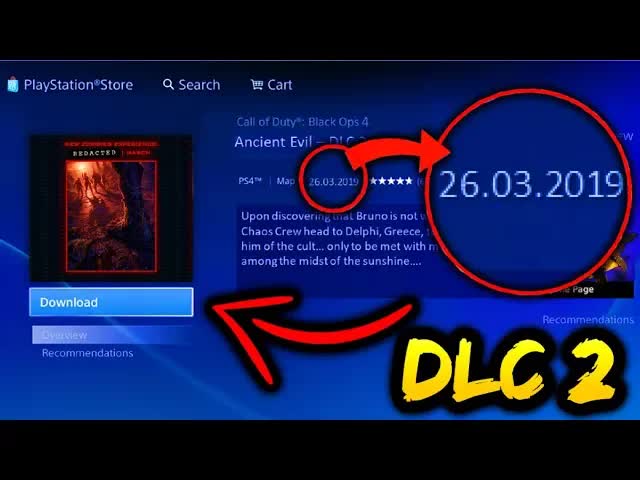 Black Ops 4 Zombies DLC 2 "ANCIENT EVIL" Release Date Confirmed + Trailer Soon! (BO4 Zombies DLC 2)