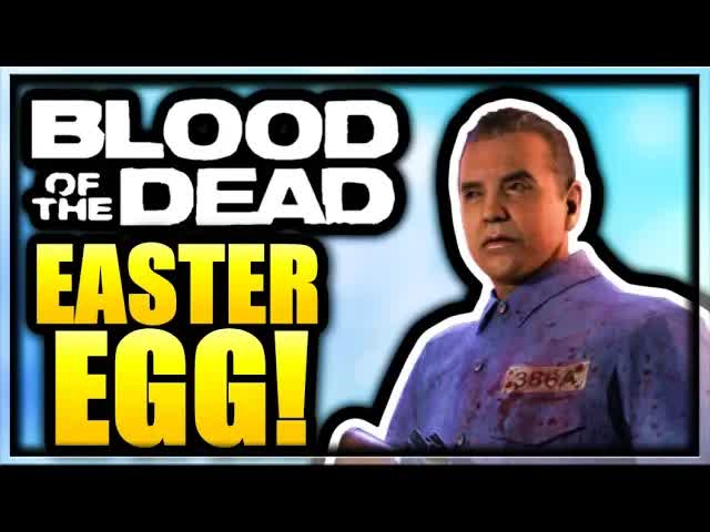 SAL DELUCA EASTER EGG FOUND ON BLOOD OF THE DEAD! MOB OF THE DEAD MOBSTERS (Black Ops 4 Zombies)