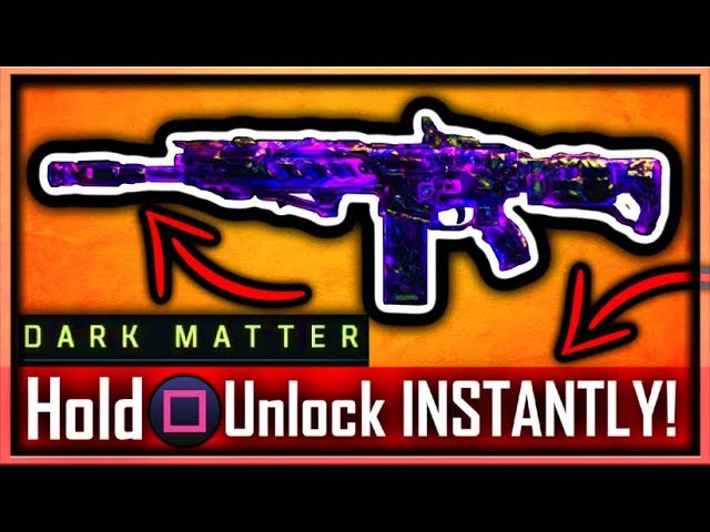 How to UNLOCK Dark Matter in Black Ops 4 Zombies FAST Glitch! BO4 Gold Camo & Diamond Camo Glitch