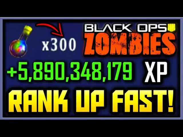 Black Ops 4 Zombies HOW TO LEVEL UP FAST (INSANE XP FARM, NO GLITCH) Rank Up Fast in BO4 Zombies