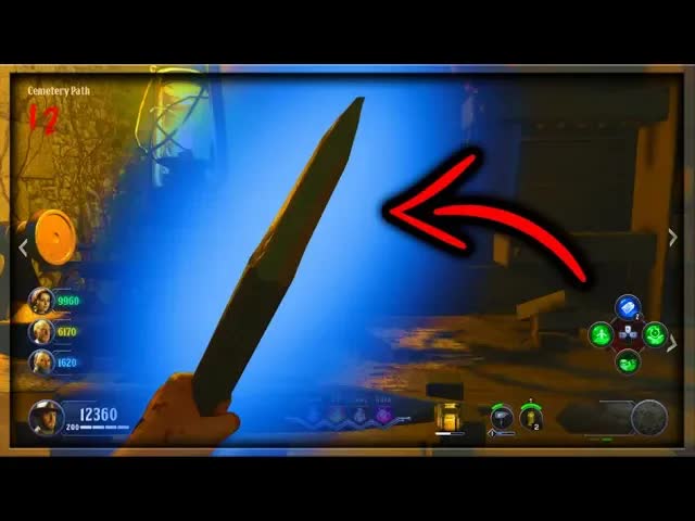 DEAD OF THE NIGHT STAKE KNIFE EASTER EGG GUIDE/TUTORIAL (Black Ops 4 Zombies Stake Knife Guide)
