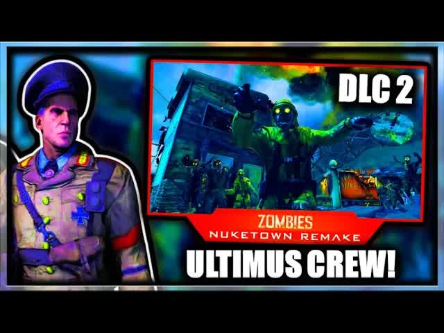 Nuketown Zombies REMAKE With Ultimis Crew Leaked! (Black Ops 4 Zombies DLC 3 Leaked Info - Nuketown)