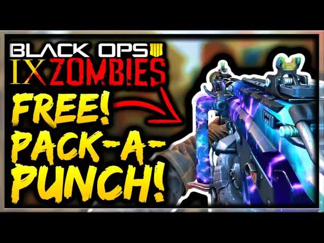 Black Ops 4 Zombies IX Free Pack-a-Punch Easter Egg Guide! (IX Free Pack-a-Punched Weapon Guide)