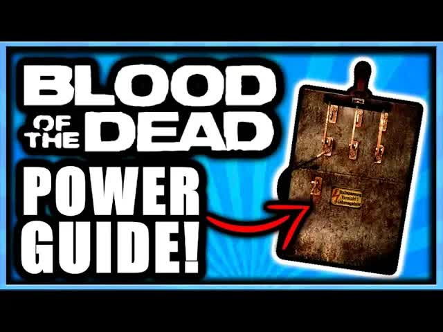 Blood of the Dead How to Turn on Power On Entire Map! Power Switch Location (Black Ops 4 Zombies)