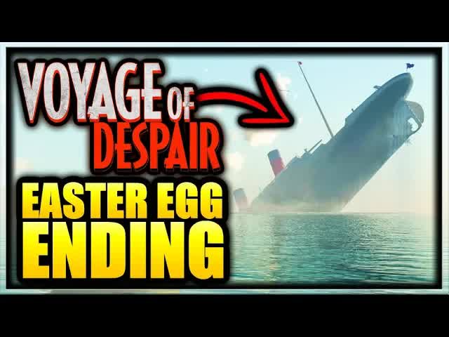 "VOYAGE OF DESPAIR" Ending Achievement! (Black Ops 4 Zombies Easter Egg)
