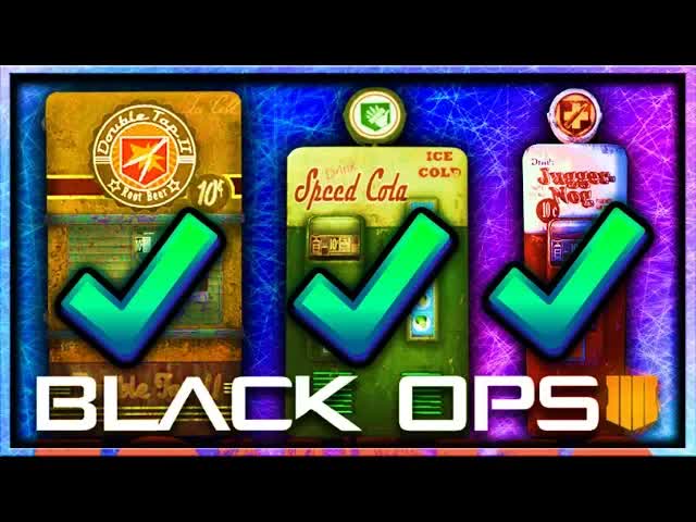 HOW TO GET JUGGERNOG, DOUBLE TAP, & SPEED COLA IN BLACK OPS 4 ZOMBIES? (BO4 Zombies Classic Mode)