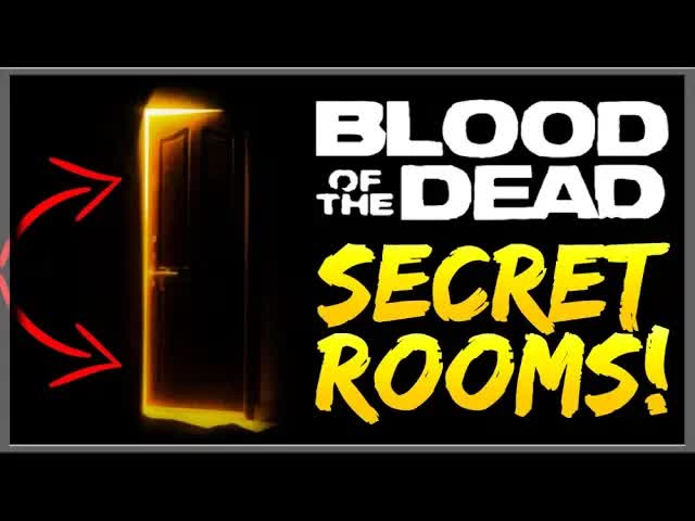 "BLOOD OF THE DEAD" ALL SECRET ROOMS/AREAS FOUND! (Black Ops 4 Zombies Secret Rooms & Areas)