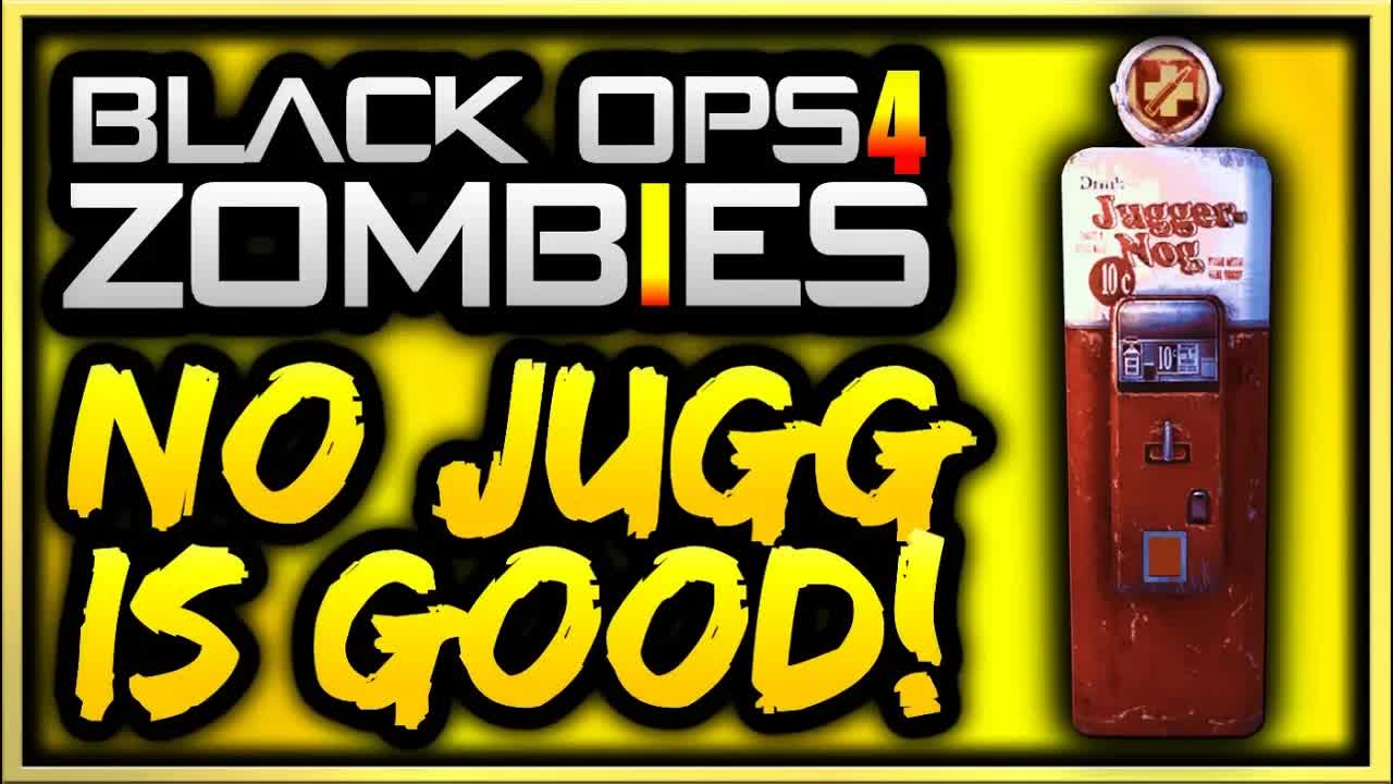 Why Black Ops 4 Zombies IS Better With NO Juggernog! (Black Ops 4 Zombies No Juggernog Leak)
