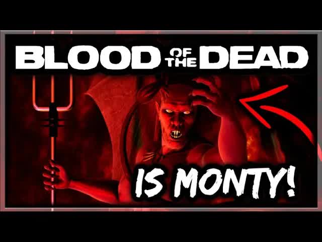 DR. MONTY IS THE DEVIL ON "BLOOD OF THE DEAD" EASTER EGG? (Black Ops 4 Zombies Storyline Secret)