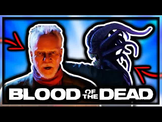 "Blood of the Dead" Easter Egg Ending BOSS Fight Dr. Monty VS. The Shadow Man? (Black Ops 4 Zombies)